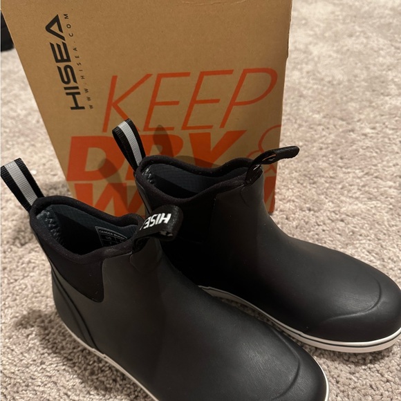 HISEA Women Waterproof Neoprenene EVA Chelsea’s Ankle Boots - Picture 2 of 6
